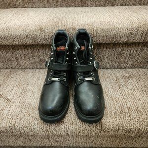 Harley Davidson Women's Leather Biker Boots